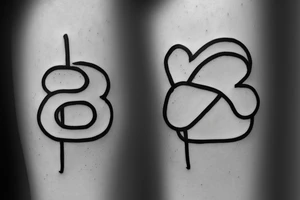 Letter 'Z' with cloud (to represent cloud platform) tattoo idea
