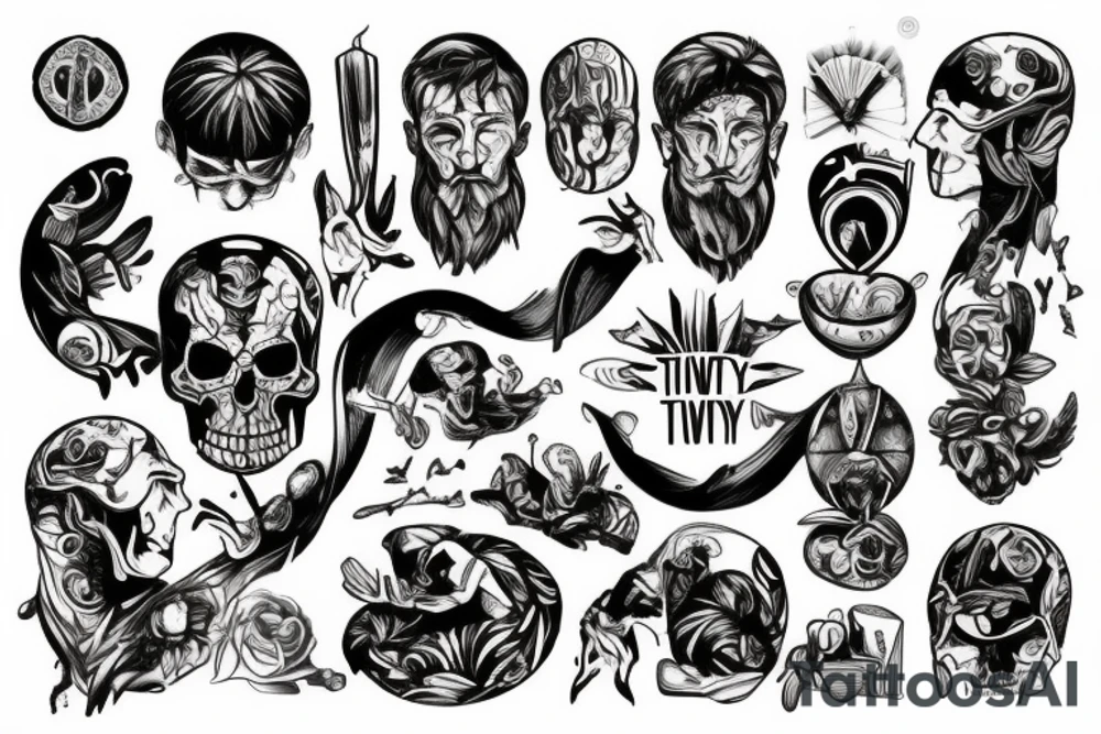 The word: twenty fifth tattoo idea