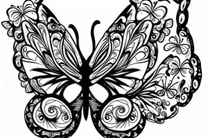 butterfly tattoo idea