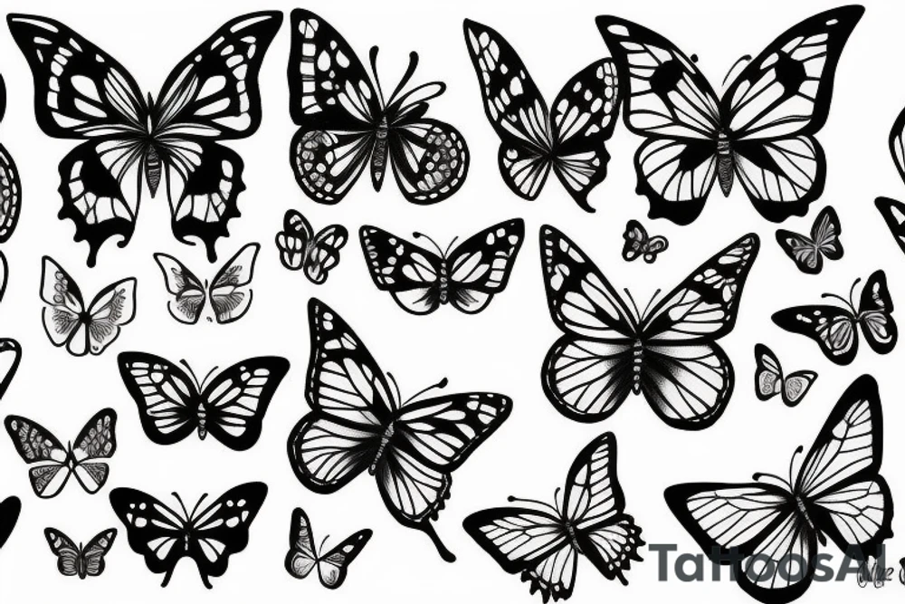 butterfly tattoo idea