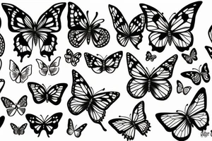butterfly tattoo idea