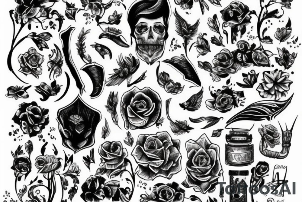 Созвездие рак tattoo idea