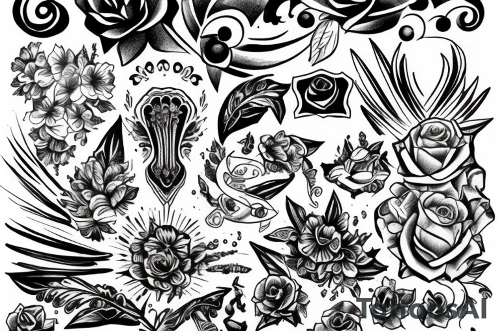 Бородатый лев tattoo idea