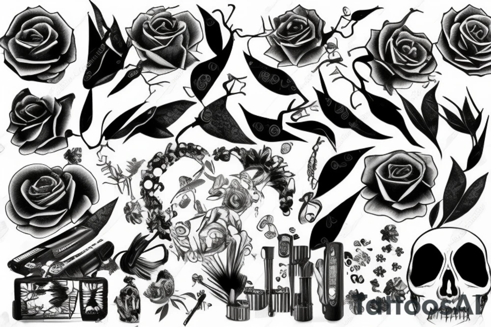 negative battery tattoo idea