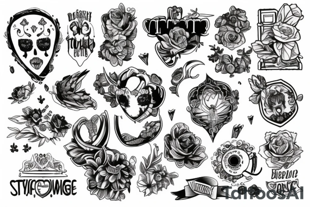 Борода tattoo idea