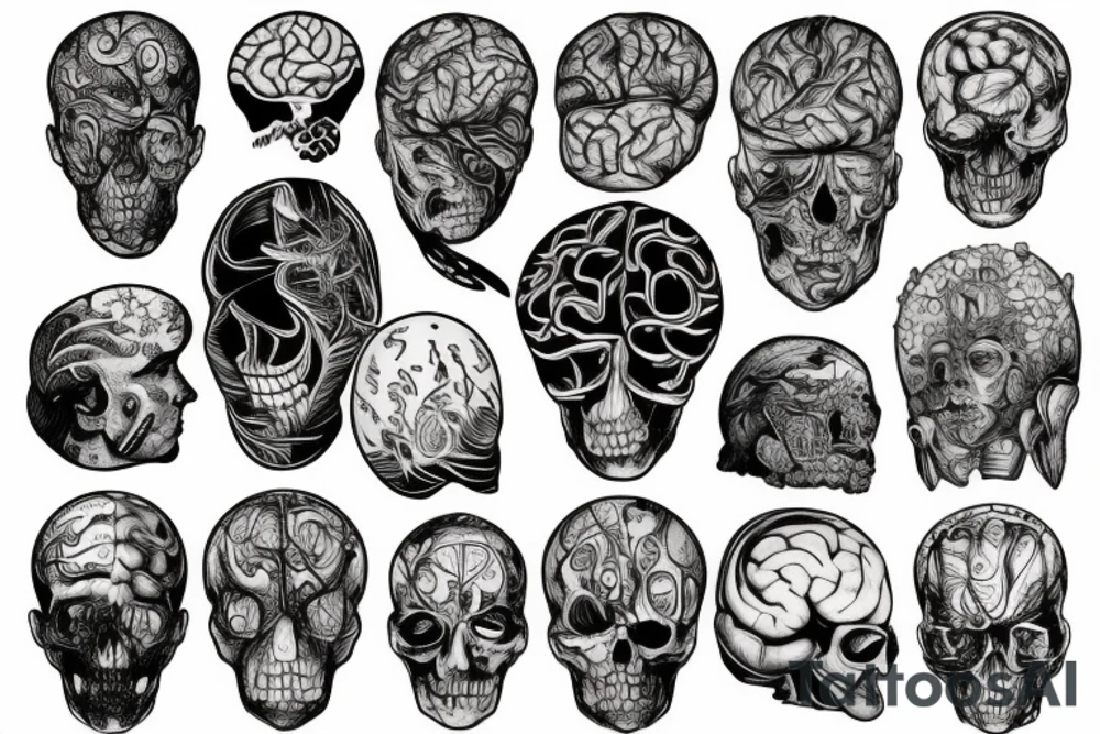 Brain tattoo idea