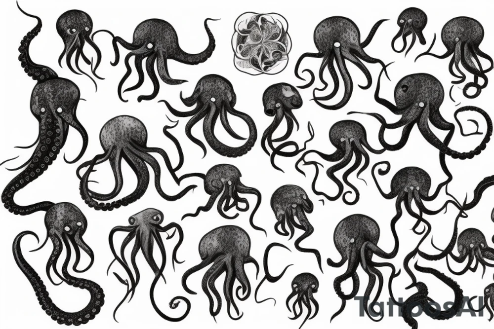 Octopus tattoo idea