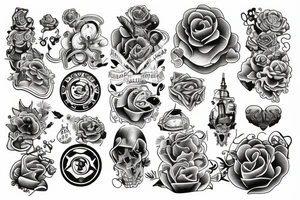 marina tattoo old school tattoo idea
