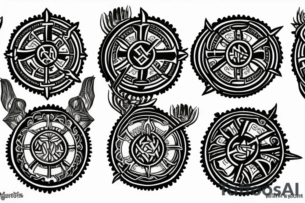Vegvisir tattoo idea