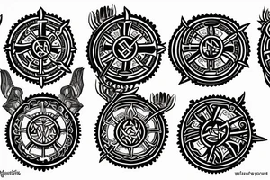Vegvisir tattoo idea