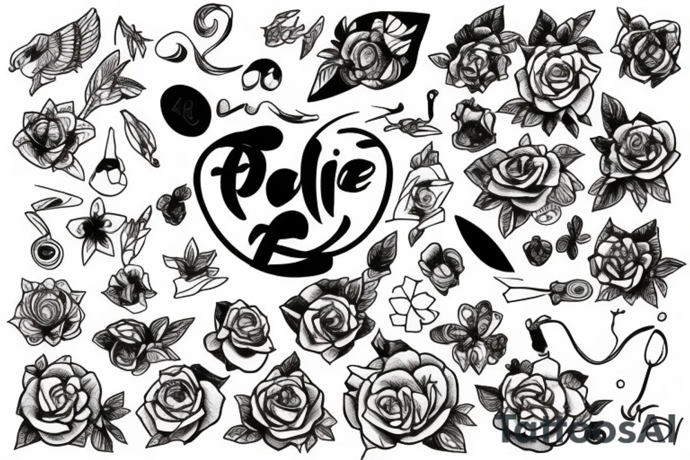 Palette tattoo idea