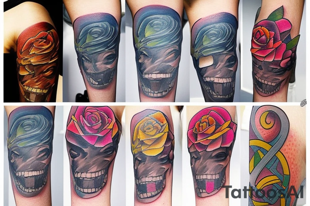 Colour Palette tattoo idea