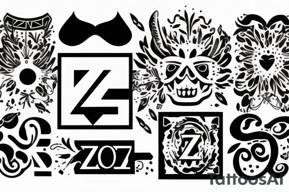 The letter Z tattoo idea