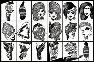 A feminime z tattoo idea