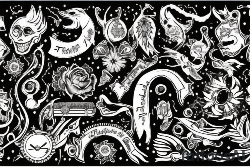 Татуировка в стиле минимализм tattoo idea
