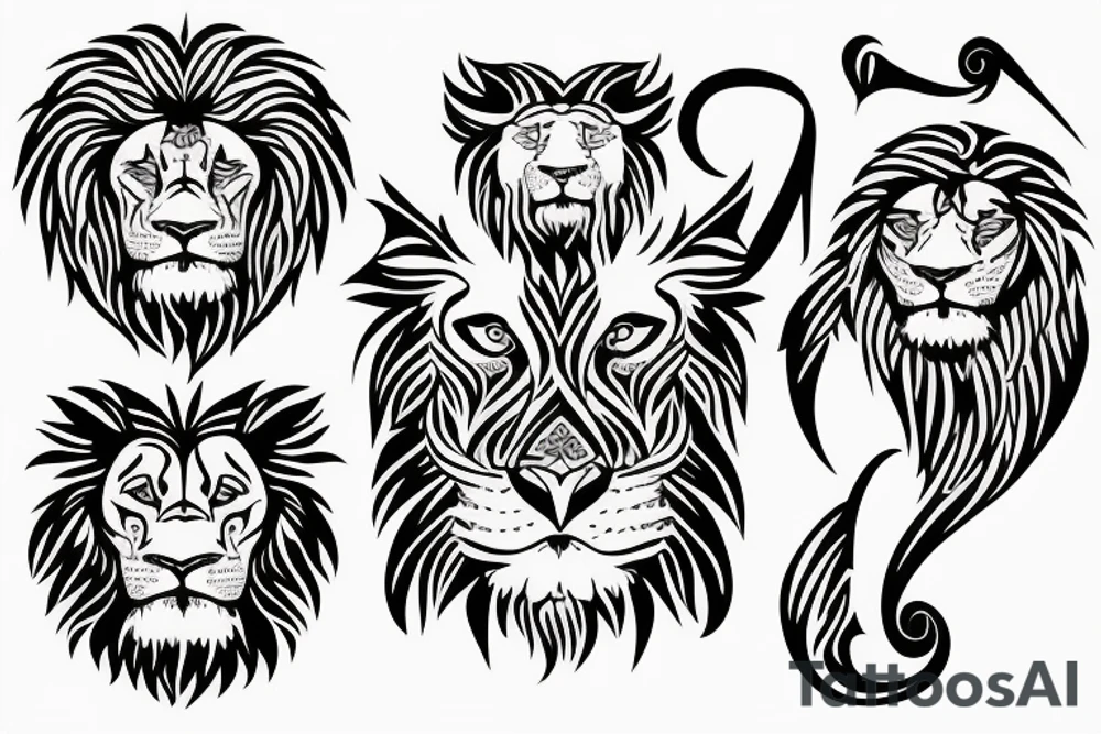 England 3 lion tattoo idea