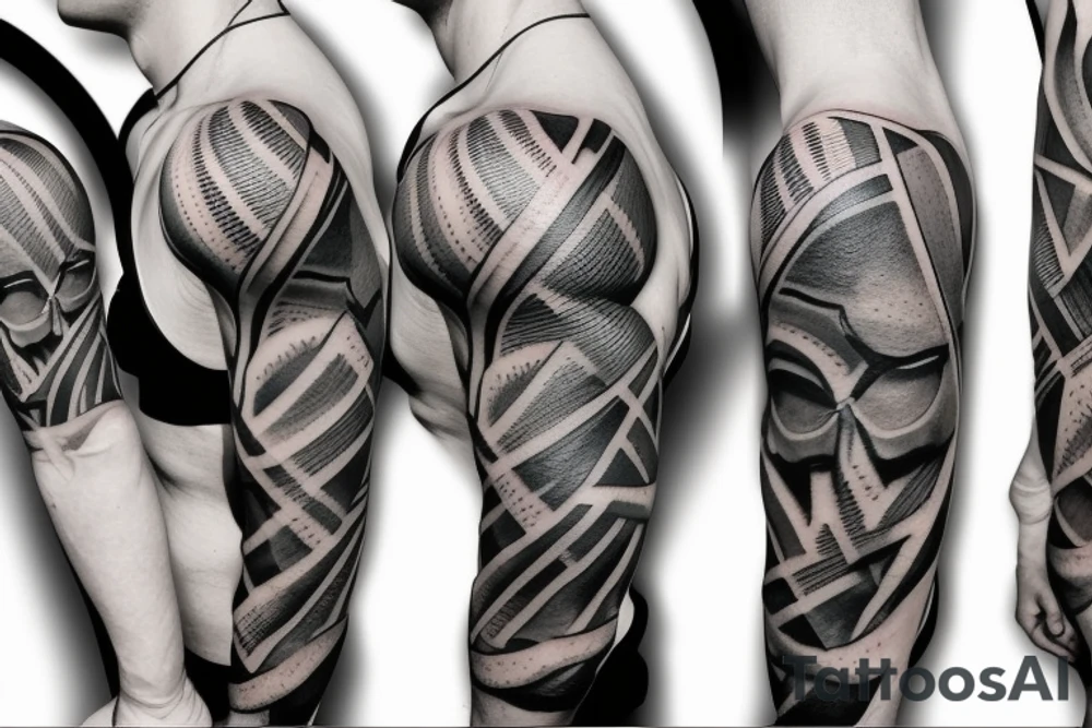 Gym kratos tattoo idea