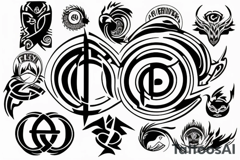 Q-dance logo tattoo idea
