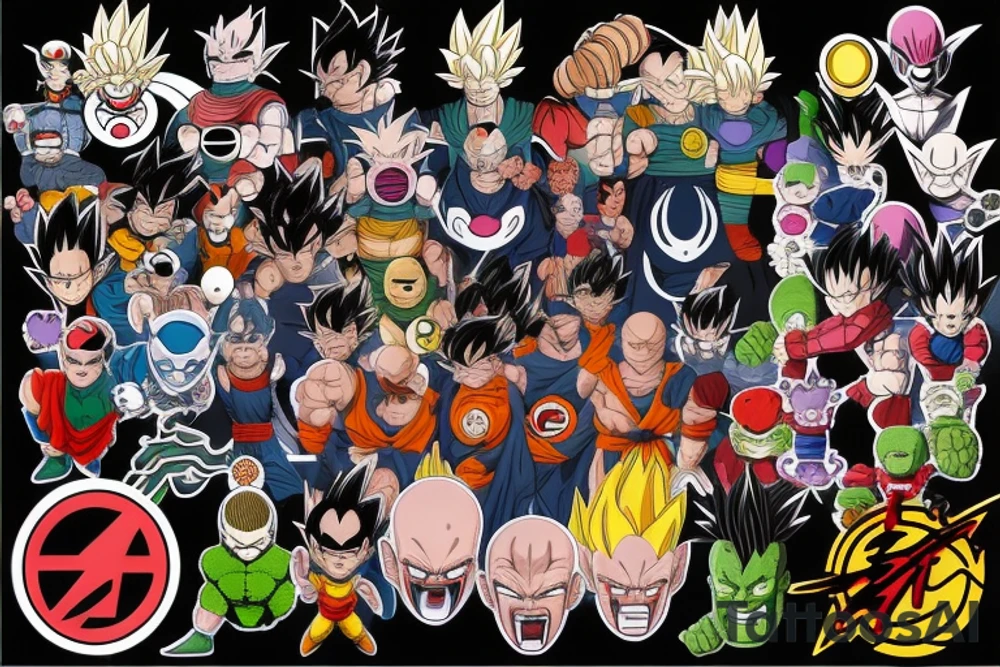 Marvel . Dragon ball. Horror tattoo idea