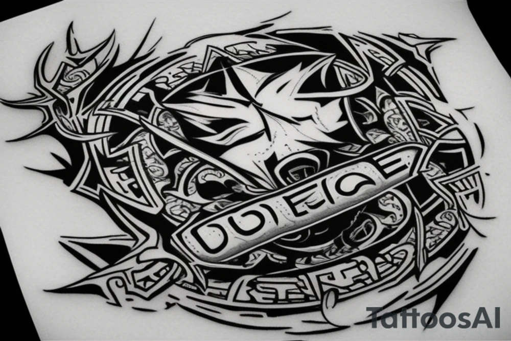 Q-dance logo tattoo idea
