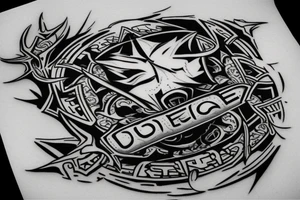 Q-dance logo tattoo idea