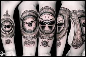 Q-dance logo tattoo idea