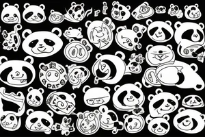 Super panda tattoo idea