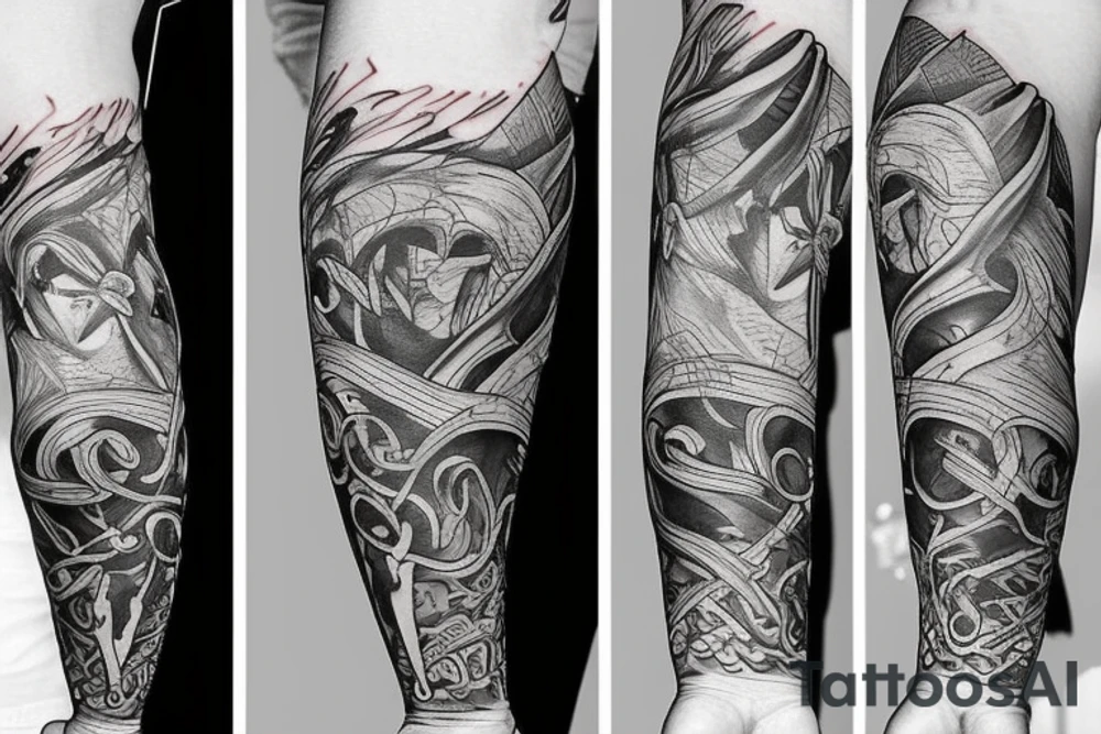 vein tattoo idea