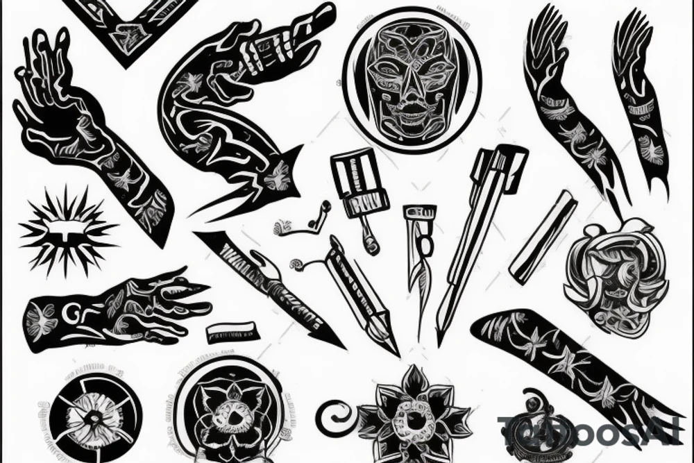 Tattoo Your Veins for Blood Draw tattoo idea