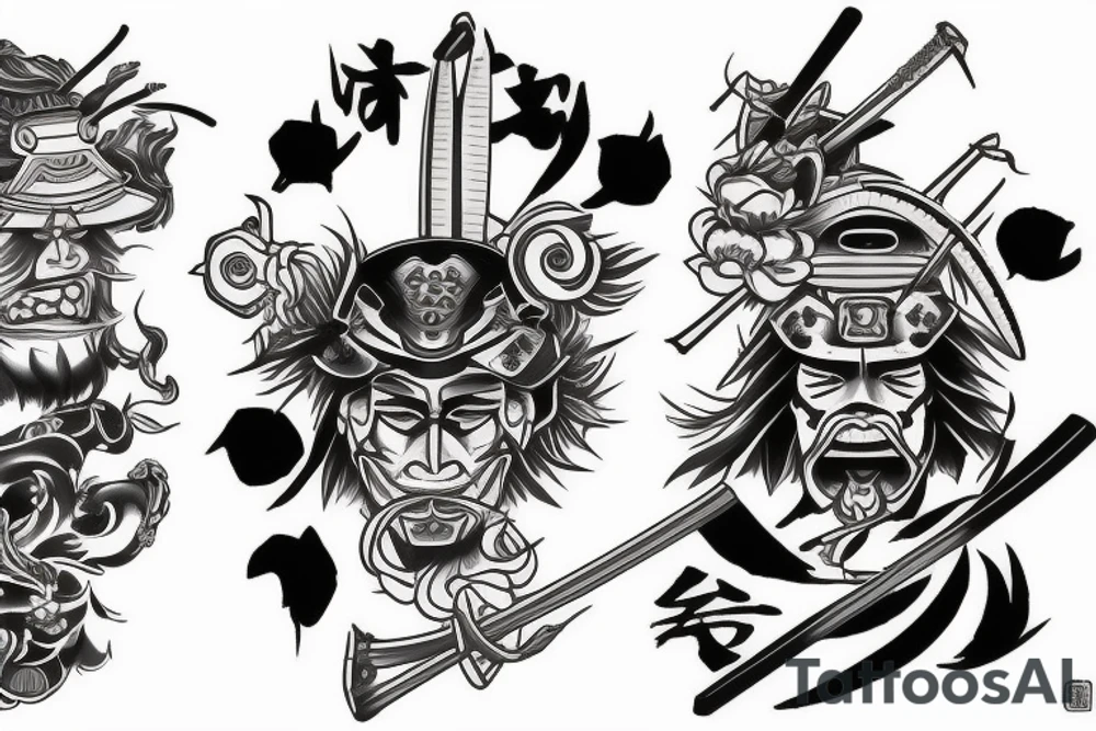 samurai tattoo idea