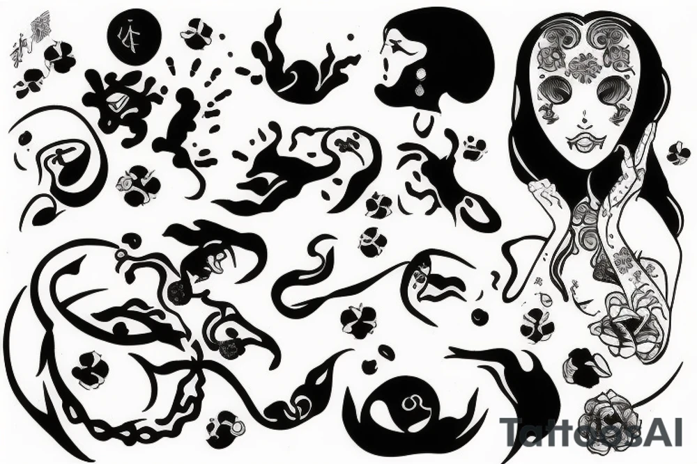 Weird venus tattoo idea