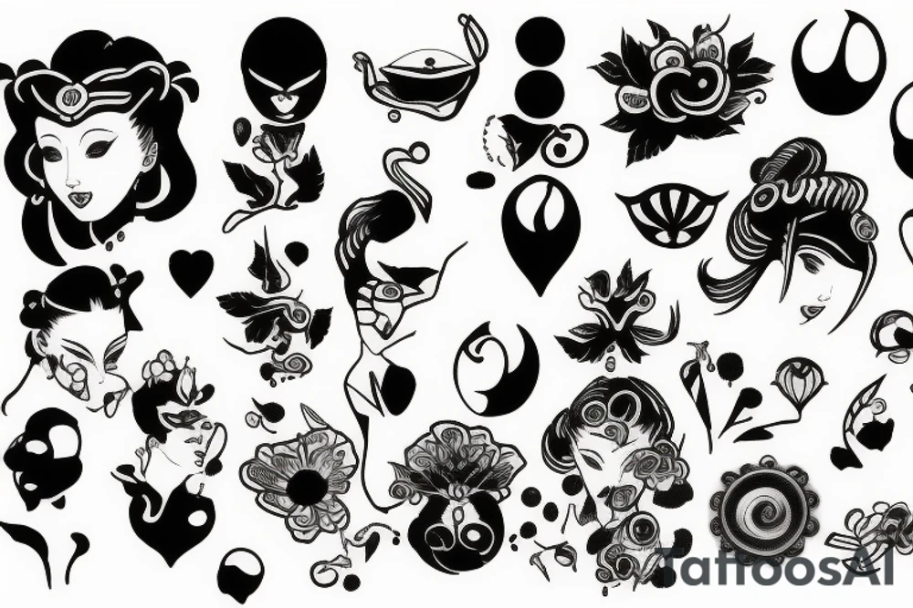 Weird venus tattoo idea