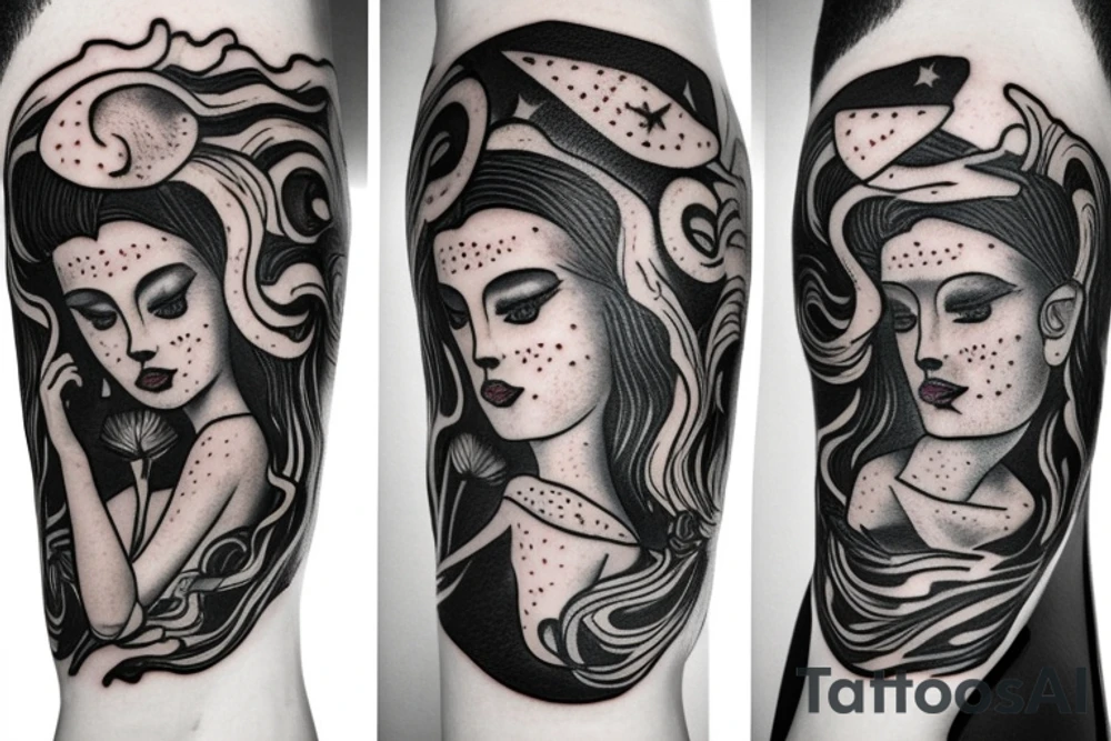 Weird venus tattoo idea