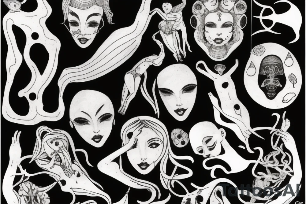 Weird venus tattoo idea