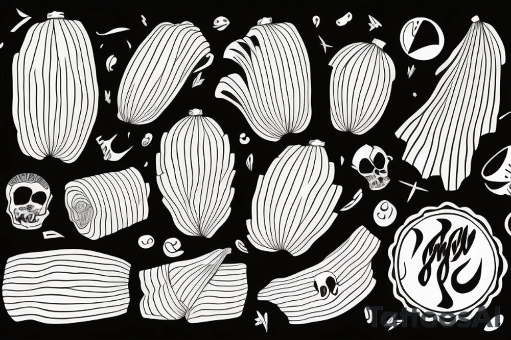 Mexican tamal tattoo idea