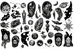 lost in space tattoo idea