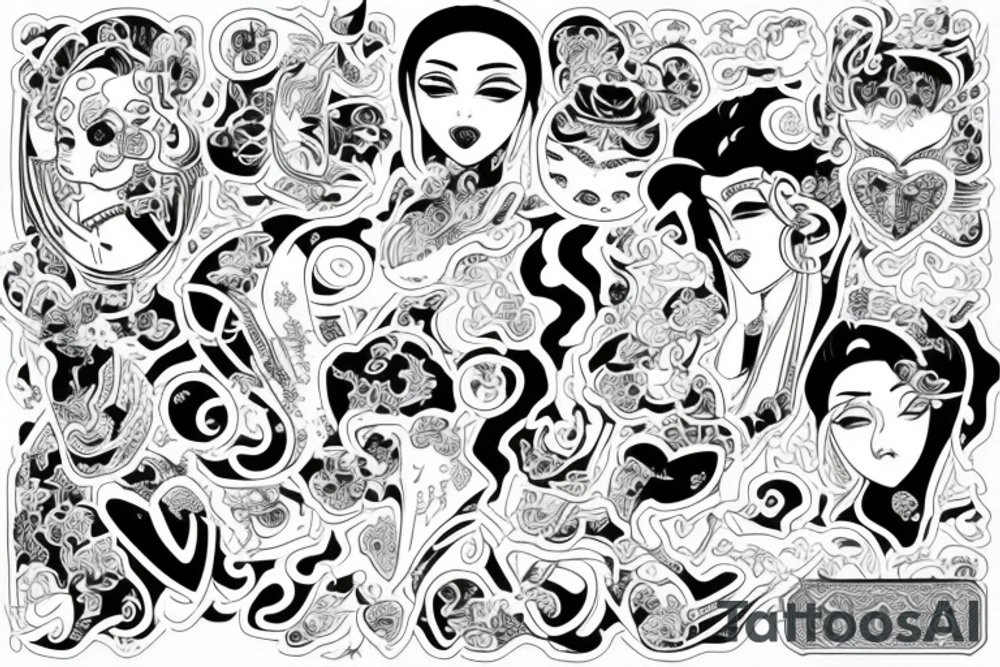 Se o amor constrói castelos, o ódio ergue impérios tattoo idea