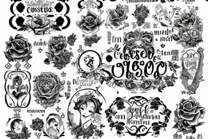 Frase com isso "Se o amor constrói castelos, o ódio ergue impérios" tattoo idea