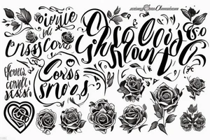 Frase com isso "Se o amor constrói castelos, o ódio ergue impérios" tattoo idea