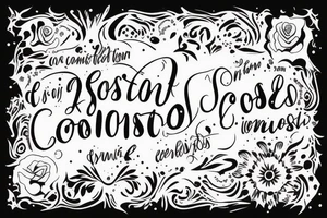 Frase com isso "Se o amor constrói castelos, o ódio ergue impérios" tattoo idea