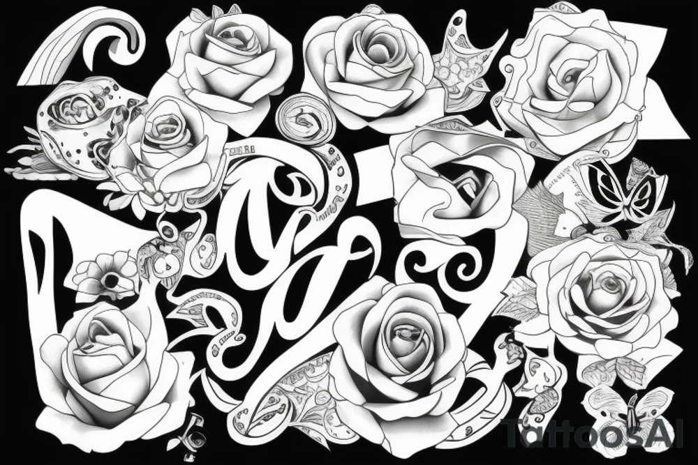 Passed mother tattoo idea