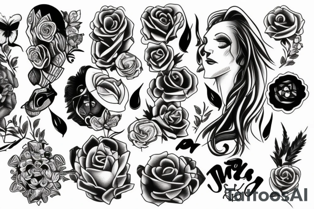Passed mother tattoo idea