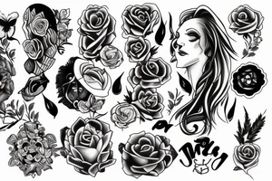 Passed mother tattoo idea