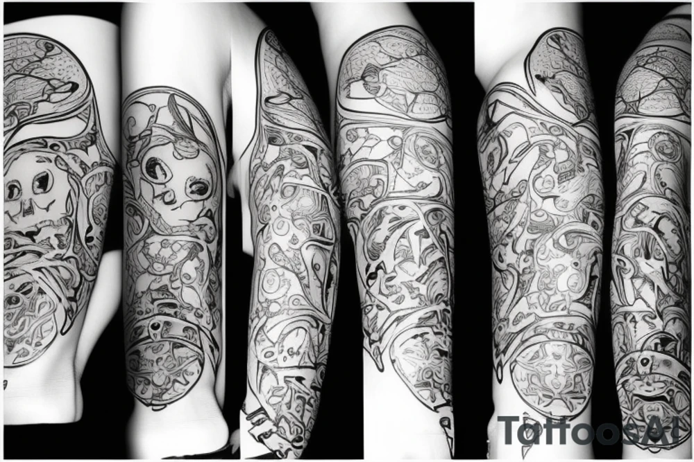 Ghost tattoo idea