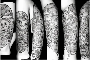 Ghost tattoo idea