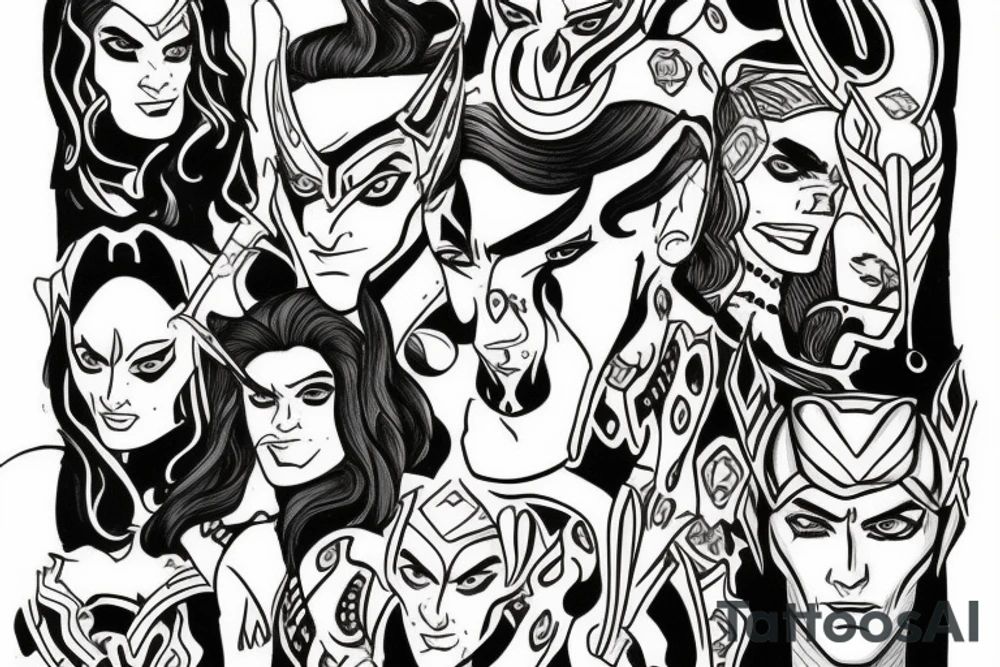 Loki tattoo idea