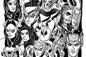 Loki tattoo idea