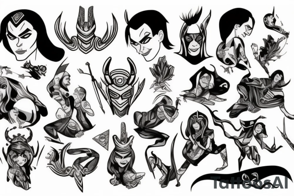 Loki tattoo idea