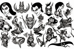 Loki tattoo idea