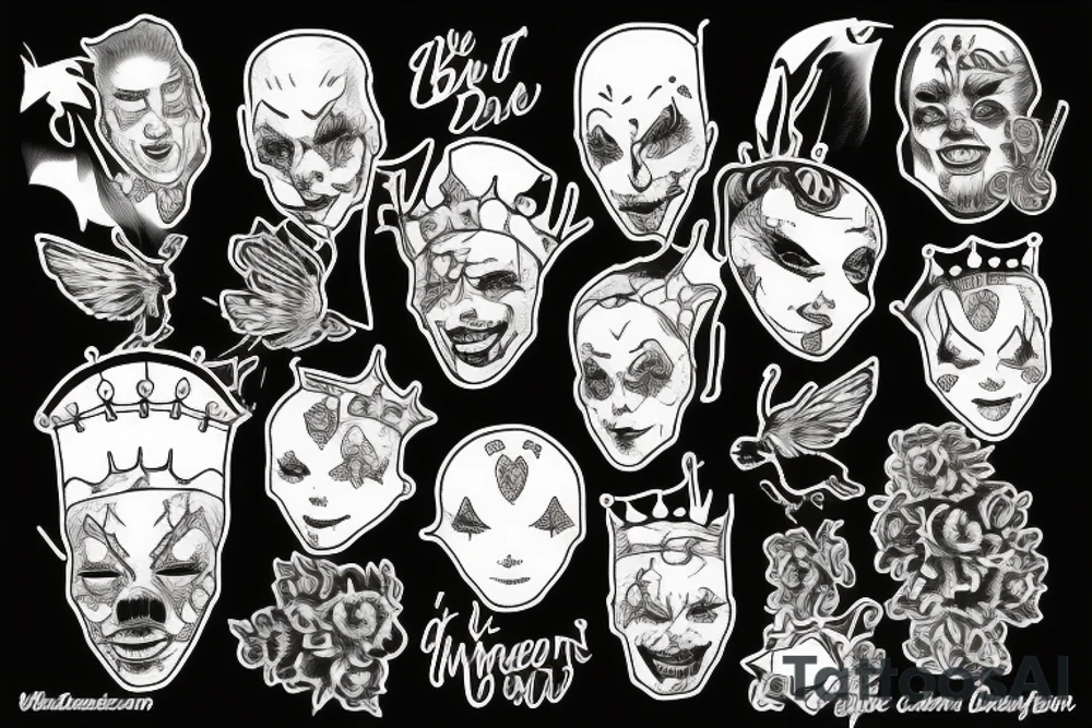 I've been the King, I've been the clown
Now, broken wings can't hold me down
I'm free again. tattoo idea